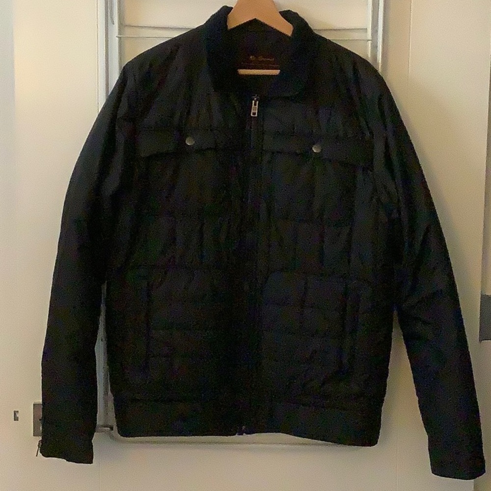 Men’s Ben Sherman Black Puffer Style Jacket - Size L